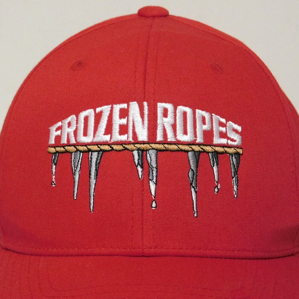 Frozen Ropes Embroidered Baseball Hat Adjustable OSFA - Picture 2 of 7